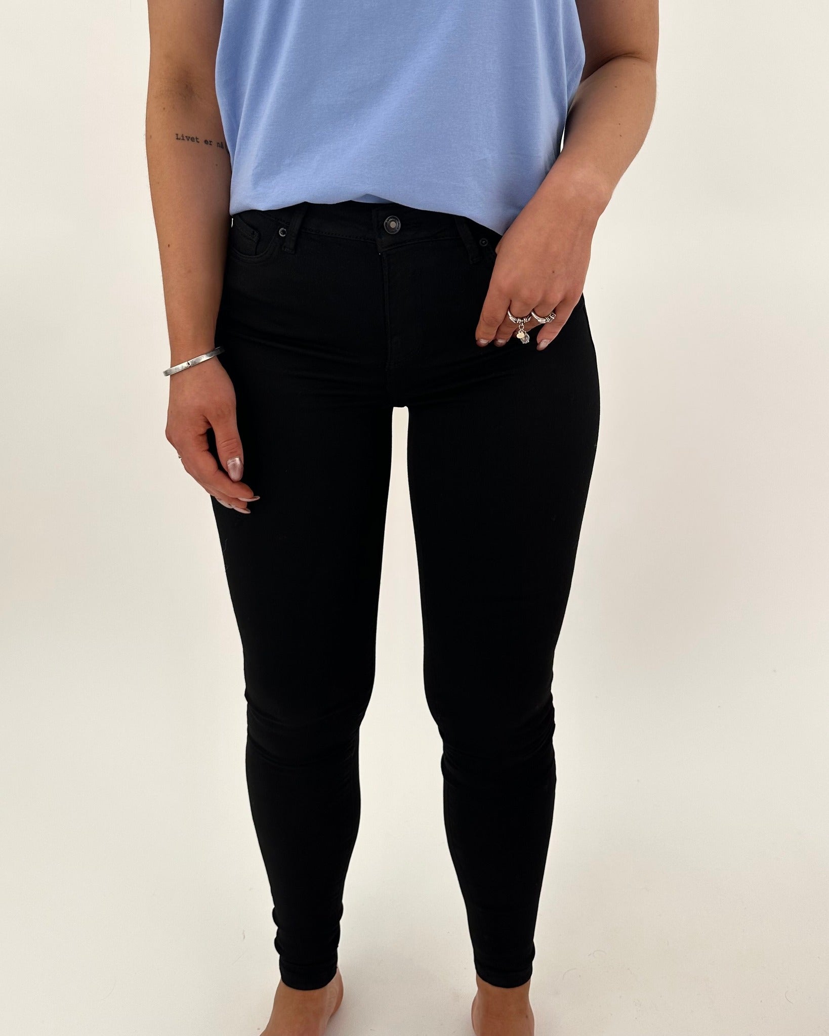 VMSOPHIA Skinny Jeans - Black